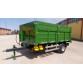 5 Tons Capacity Single Axle Agricultural Tipper Trailer